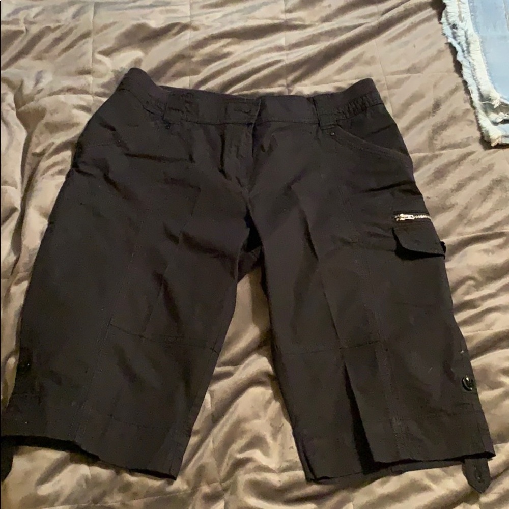 EUC CHICO’S BLACK SHORTS